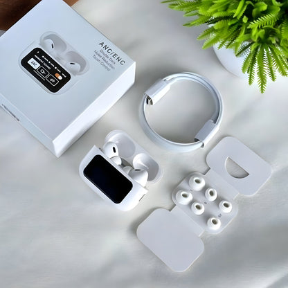 LAST DAY OF DISCOUNT 🔥 A9 Pro Earpods Smart Touch Wireless Earbuds with LED Display