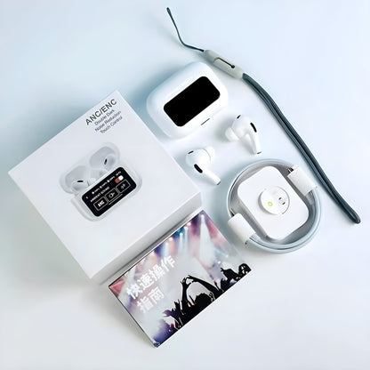 LAST DAY OF DISCOUNT 🔥 A9 Pro Earpods Smart Touch Wireless Earbuds with LED Display